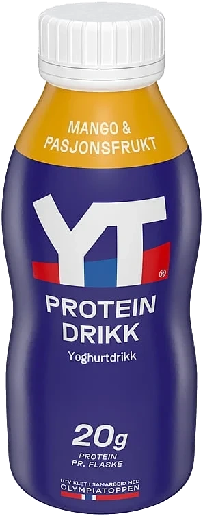 Yt protein yoghurtdrikk mango/pasjon  300g