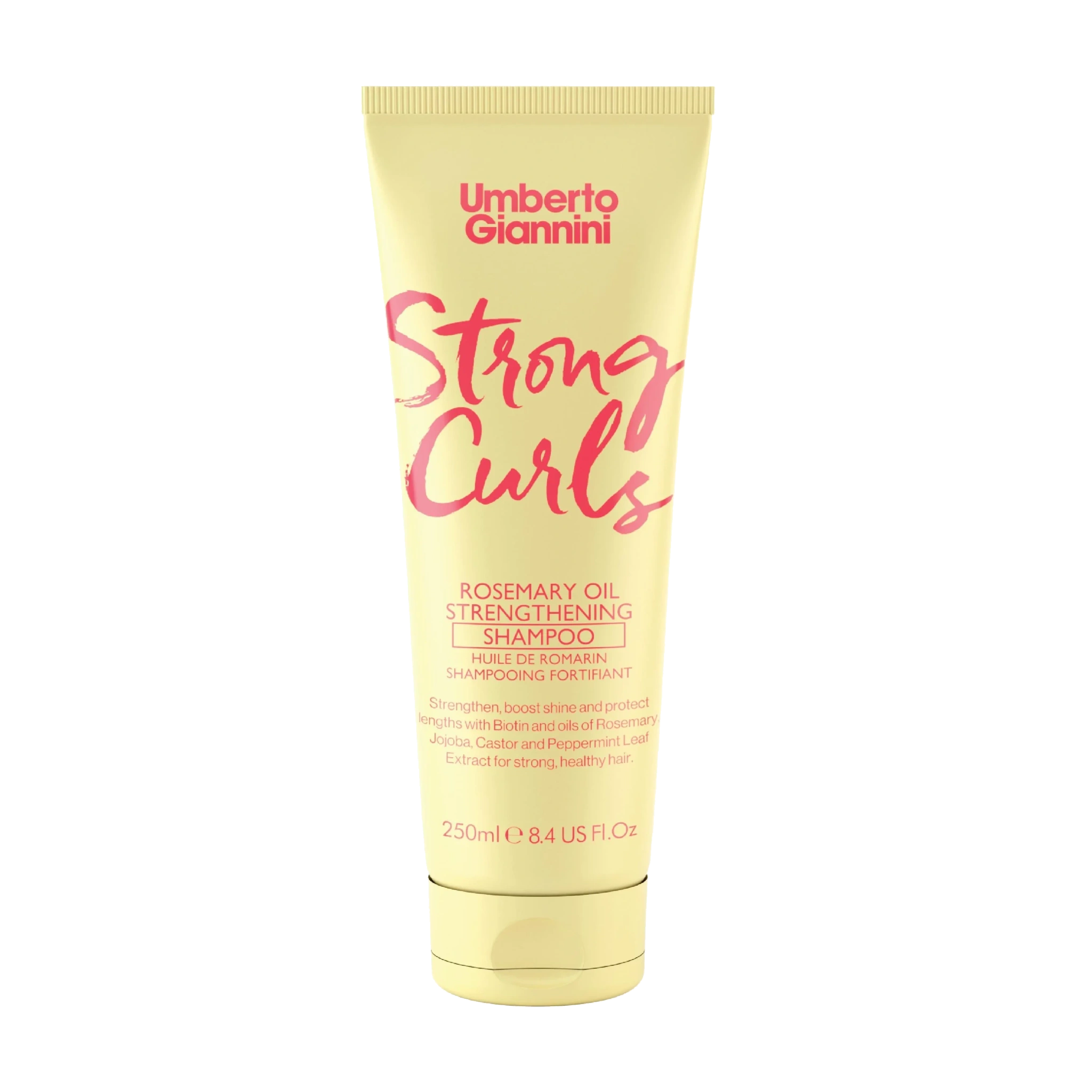 Umberto Giannini Strong Curls Shampoo, 250 ml