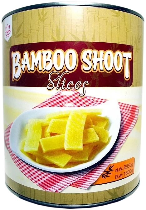 Bambusskudd i Skiver 3kg A-food