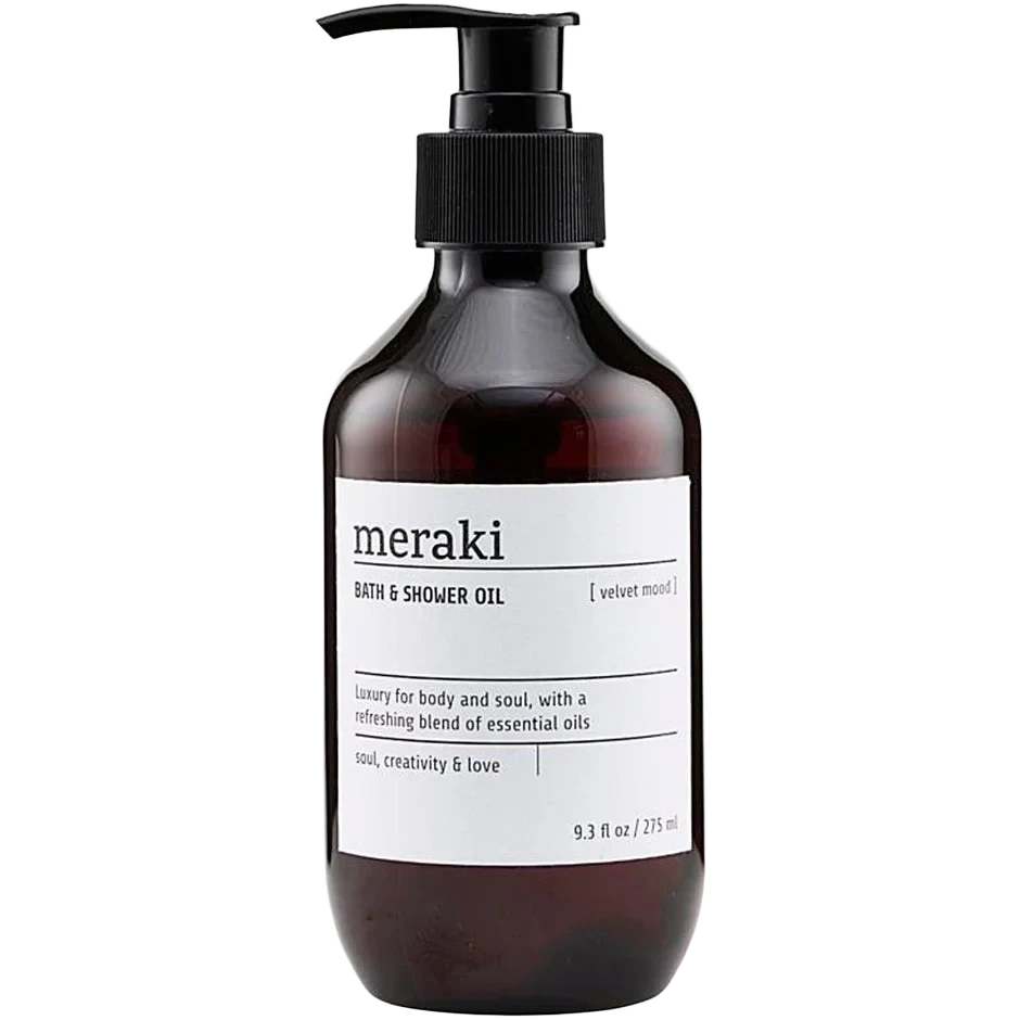 Meraki Velvet Mood Bath & Shower Oil