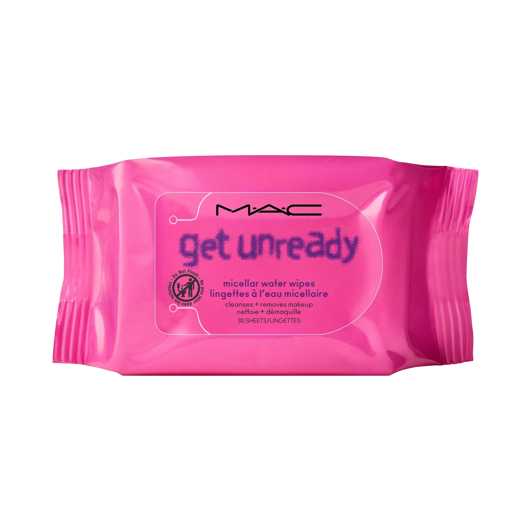 MAC Get Unready Micellar Water Wipes 30 ml