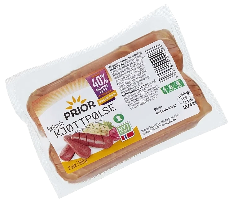Kjøttpølse kylling & kalkun   180g