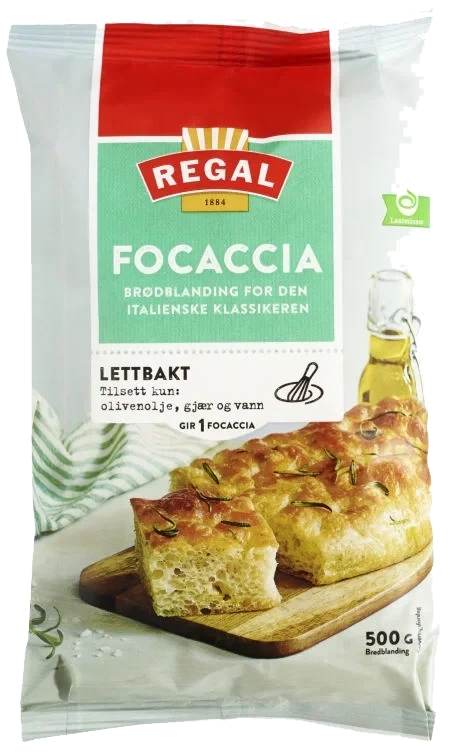Focaccia 500g Regal