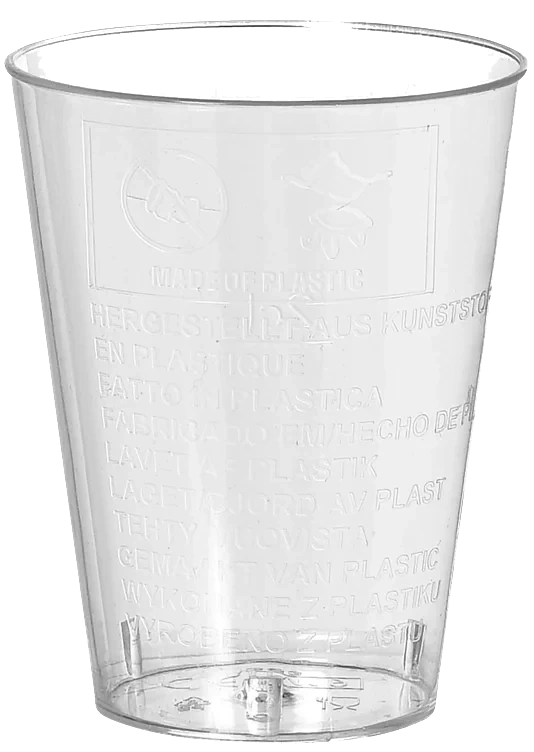 Glass crystal line 5cl   50stk