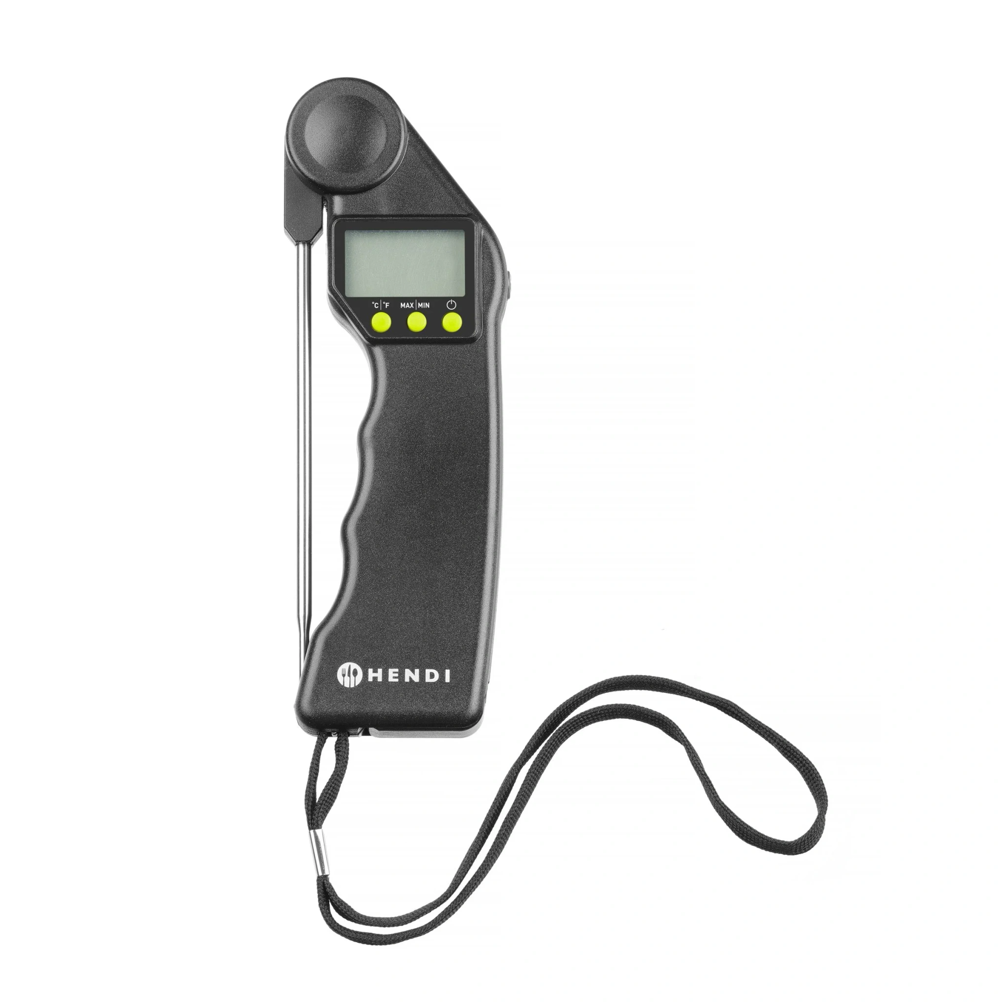 Digital termometer med vikbar sond