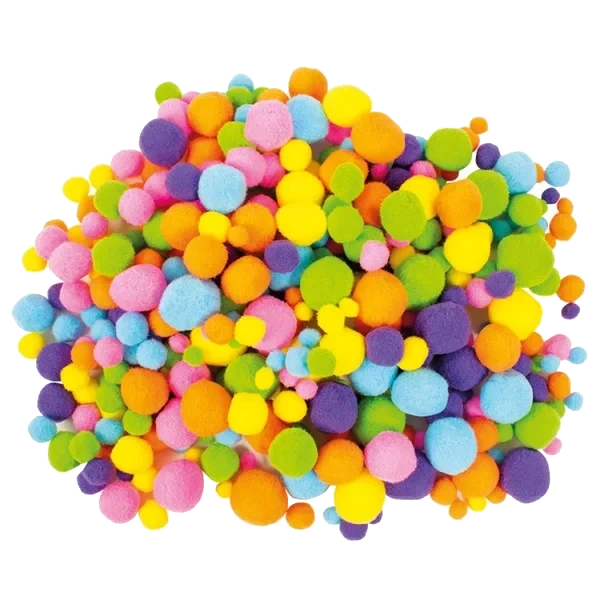 Pompom Neon 500 Stk
