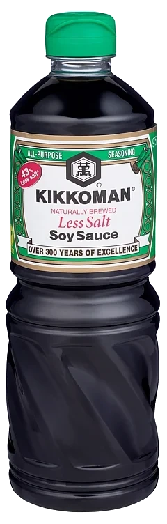Kikkoman soyasaus less salt 0,975l