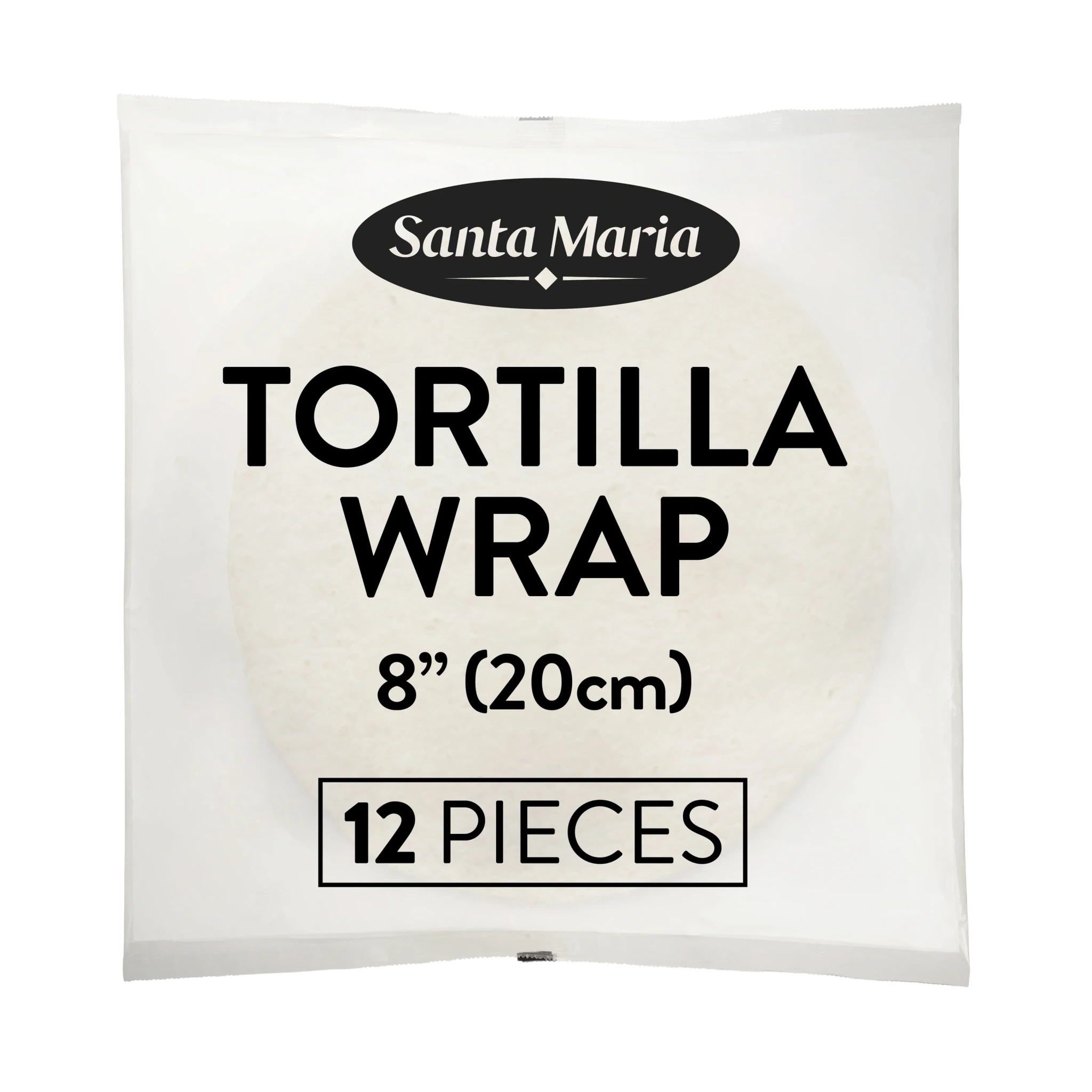 Tortillas 8' Soft Små 480g 12stk Santa Maria