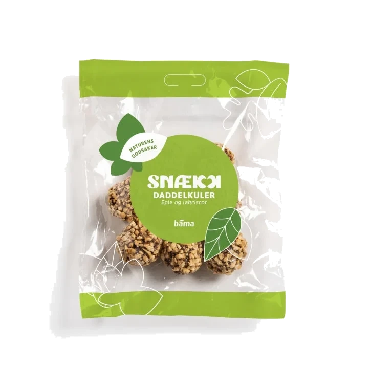 Daddelkuler Eple&Lakrisrot 70g Snækk