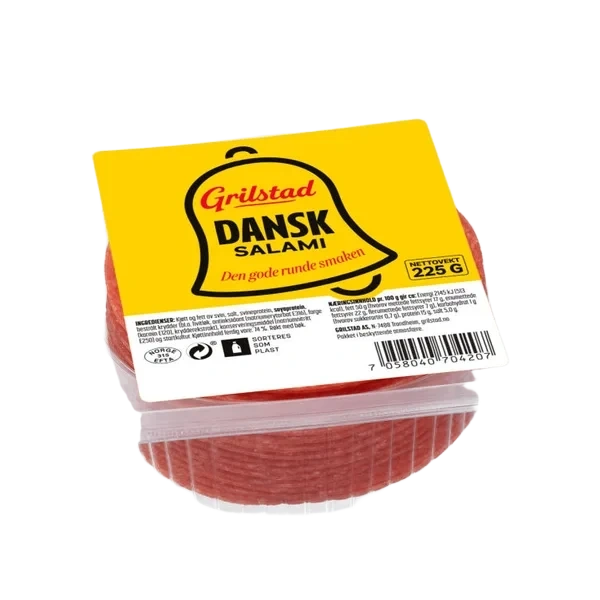 Dansk Salami 225g Grilstad