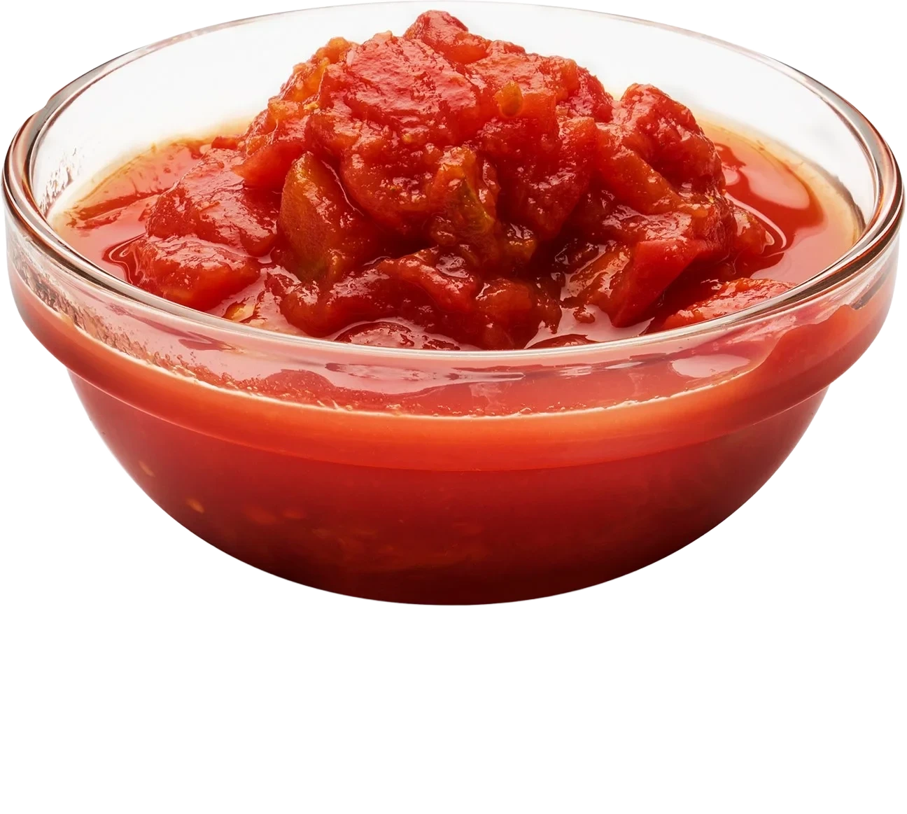 Krossade tomater