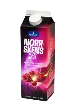 Norrskensfil Midnight Raspberry/Red