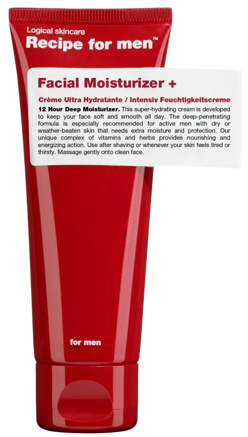 Recipe for men Facial Moisturizer +
