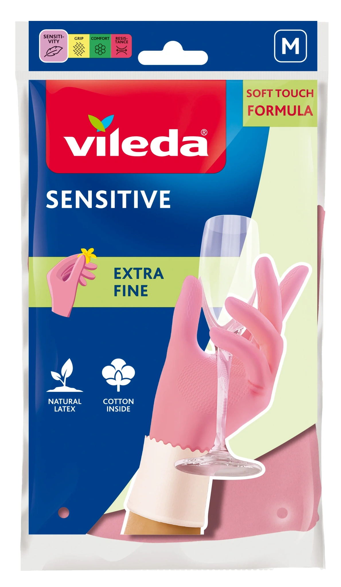 Sensitive M hushållshandskar