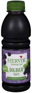 Hervik Ufiltrert Solbærsaft 0.5l