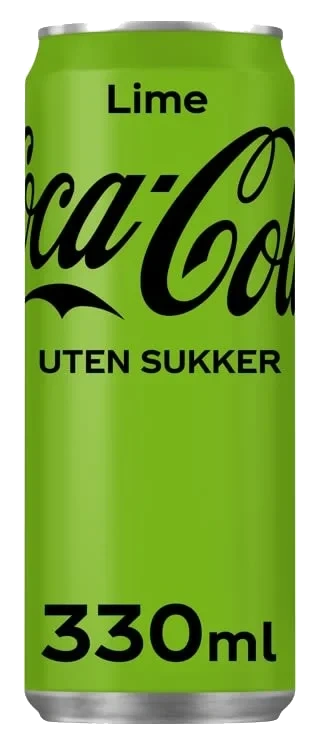 Coca-Cola Zero Sugar Lime 330ml Sleek