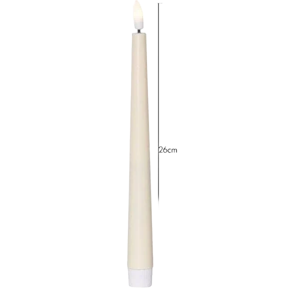Antikljus LED Flamme Candy Gul