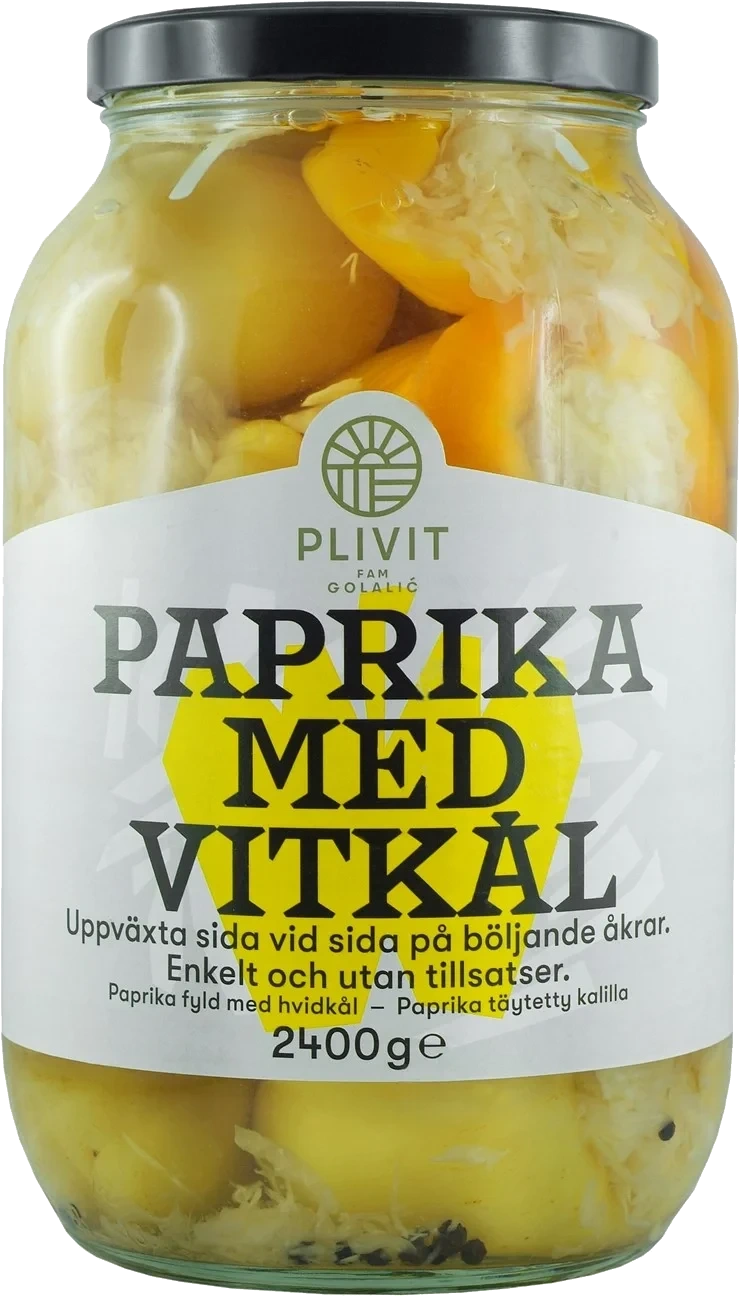Paprika med Vitkål