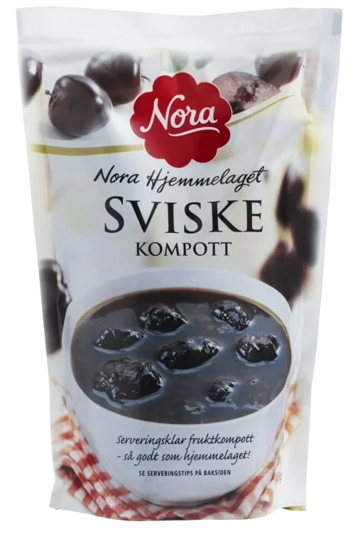 Sviskekompott Hj l 455g Nora