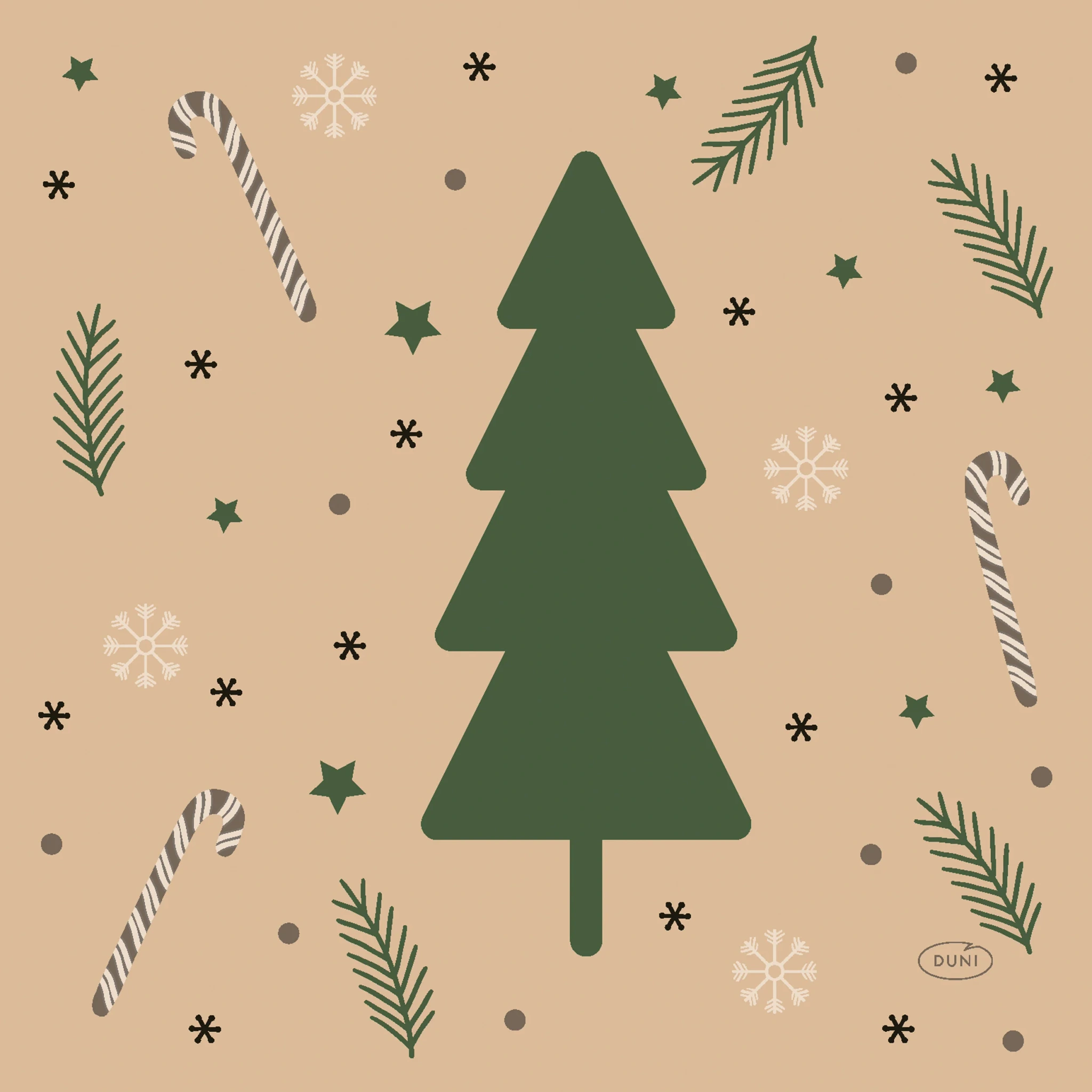 Tissueservett Natu
