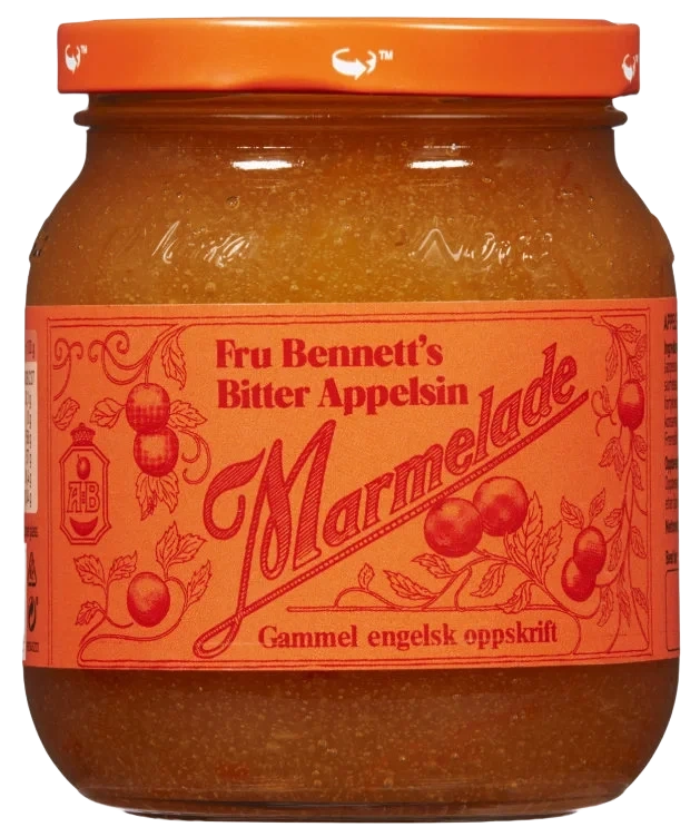 Fru Bennett Appelsinmarmelade 10x430g