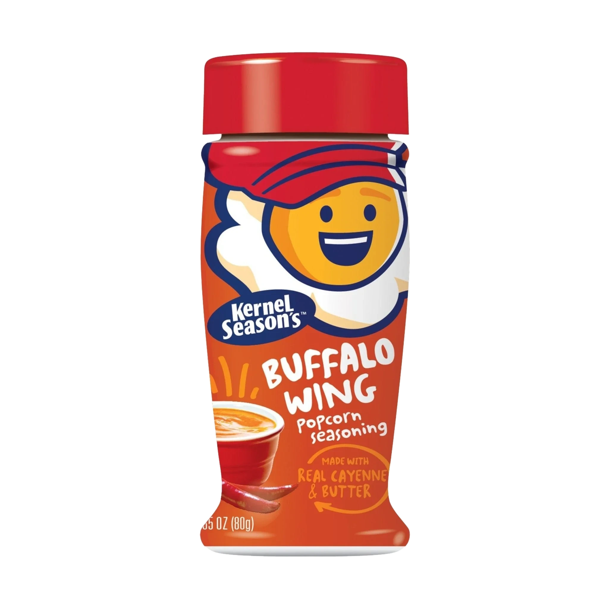 Kernel Popcornkrydder Buffalo Wing 80 g DATOVARE