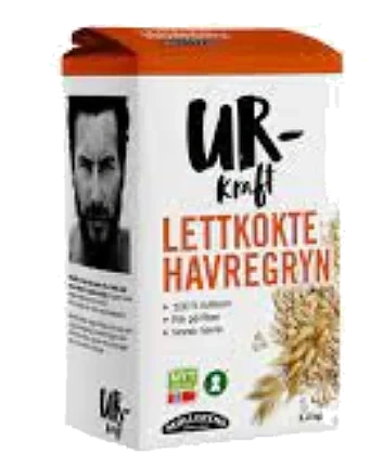 Urkraft lettkokte havregryn 1,2kg