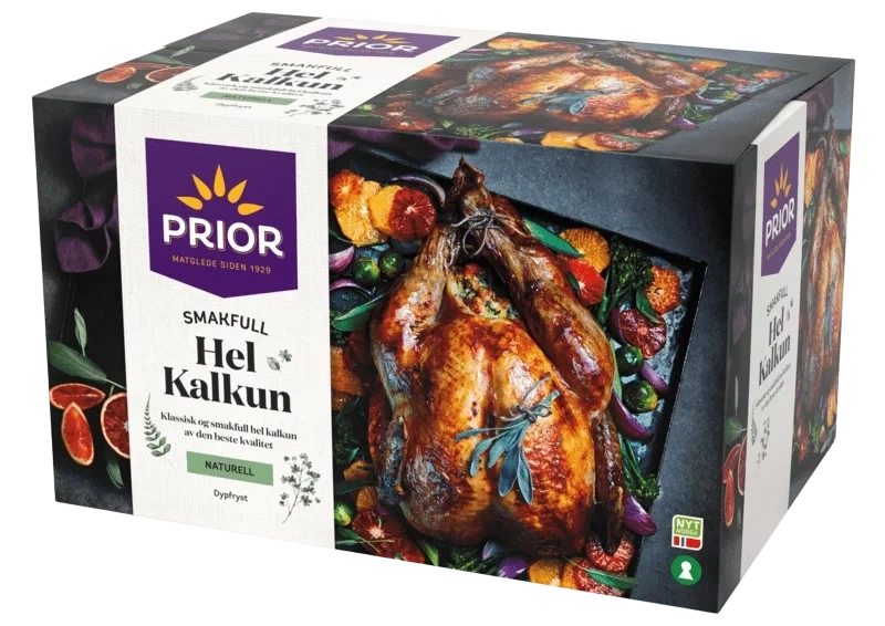 Prior Hel Kalkun 3,9-6,9kg fryst