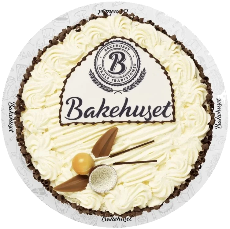 Bløtkake m/Bilde 20 Biter 1,9kg Bakehuset