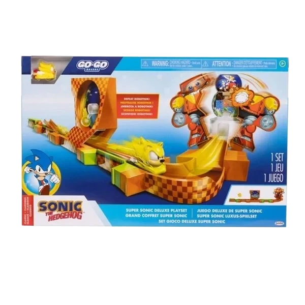 Jakks Pacific Sonic Go Go Racers Playset Deluxe