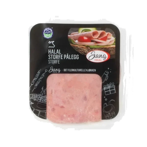 Storfe Pålegg Halal Skivet 200g Stang