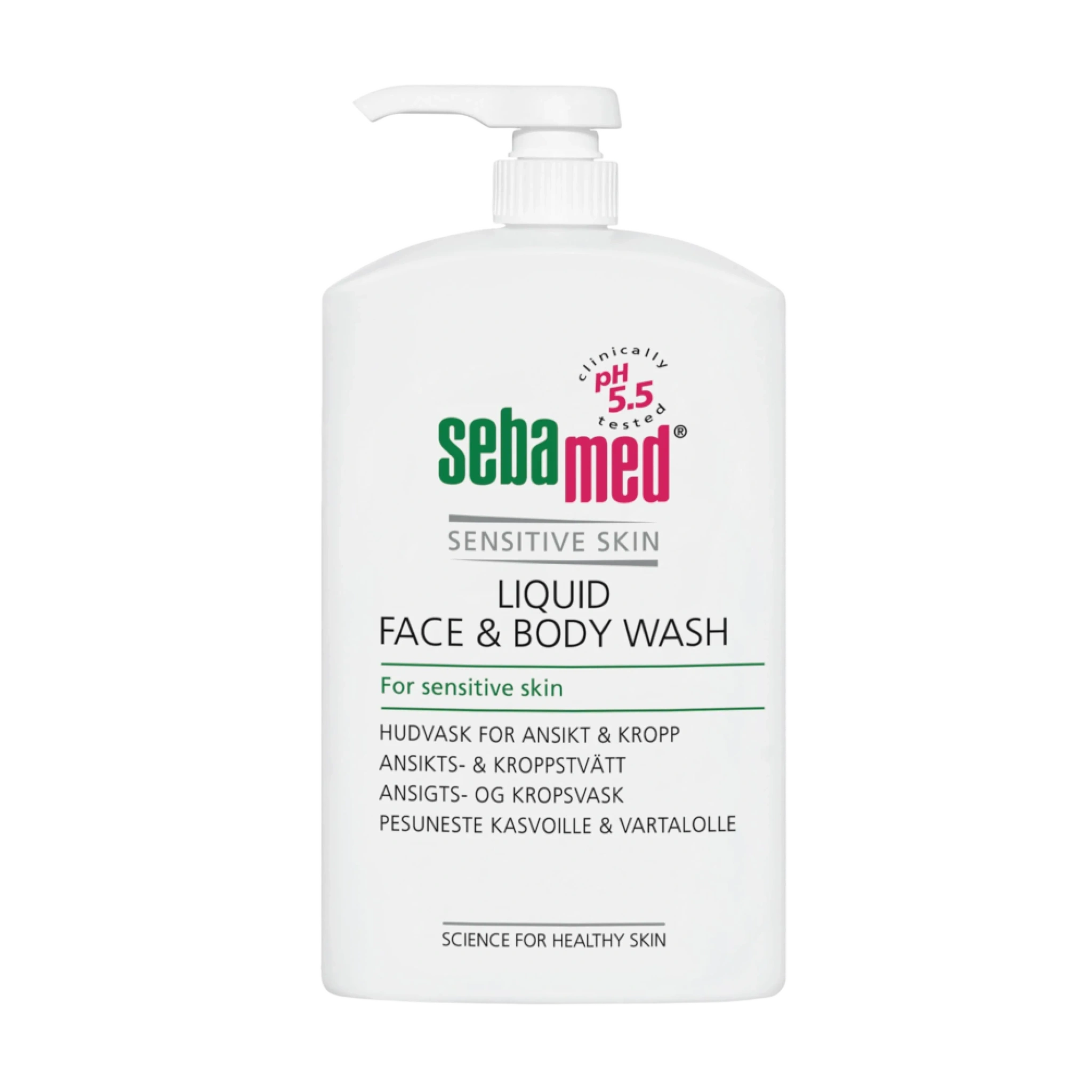 SebaMed Liquid Face & Body Wash, 1000 ml
