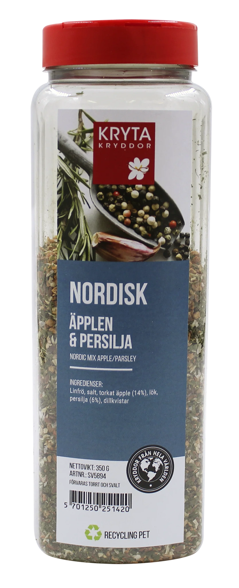 Nordisk äpplen & persilja