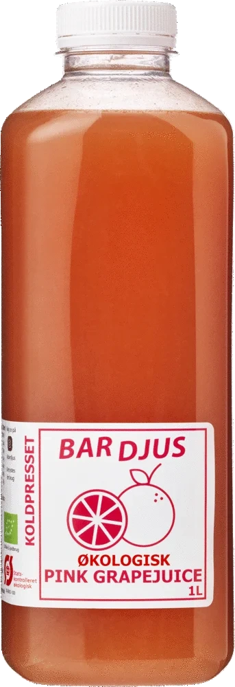 Koldpresset øko pink grapejuice