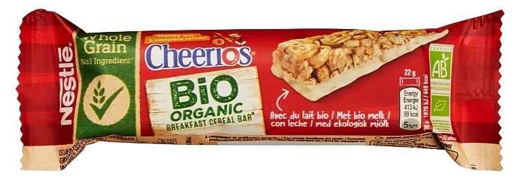 Cheerios Bar Honey Økol 22g