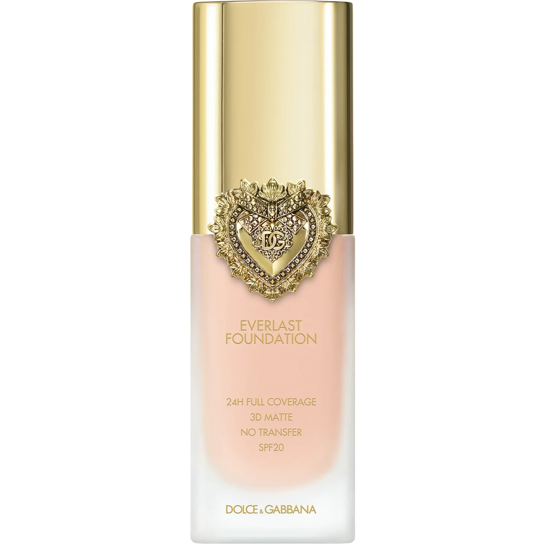 Dolce & Gabbana Everlast Foundation 24H Full Coverage 3D Matte No Transfer SPF20 3W Light