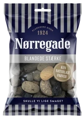 Nørregade Blandede Stærke 100g