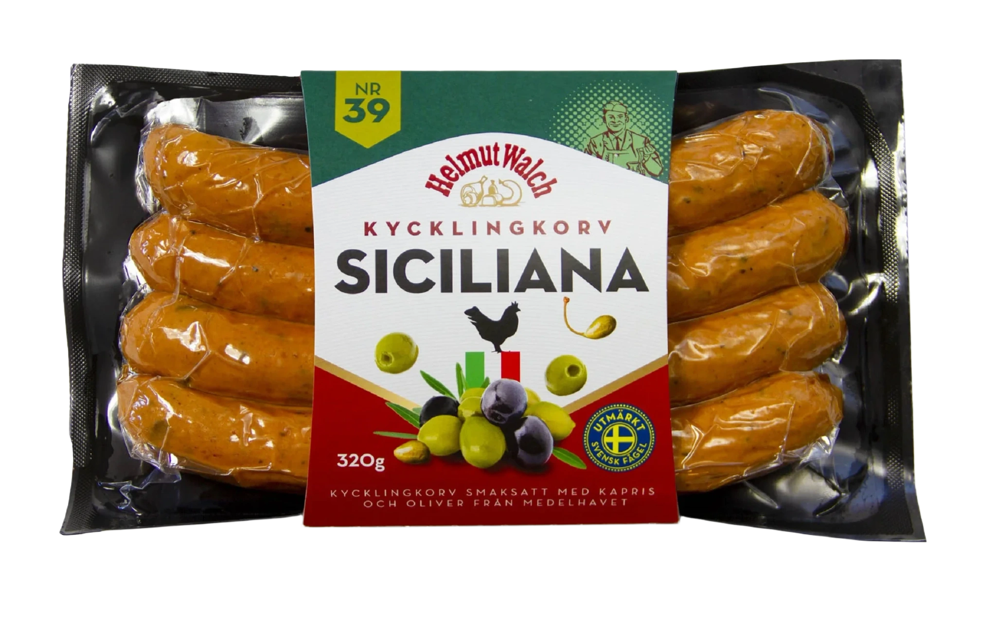 Kycklingkorv Siciliana