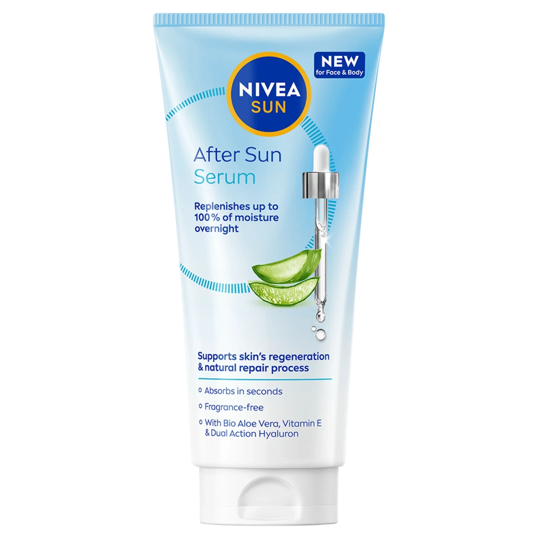 Nivea After Sun Face&Body Serum Lotion 100ml