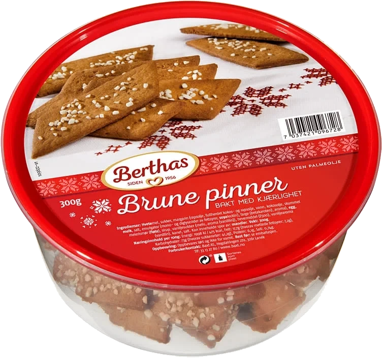 Brune Pinner 300g Berthas