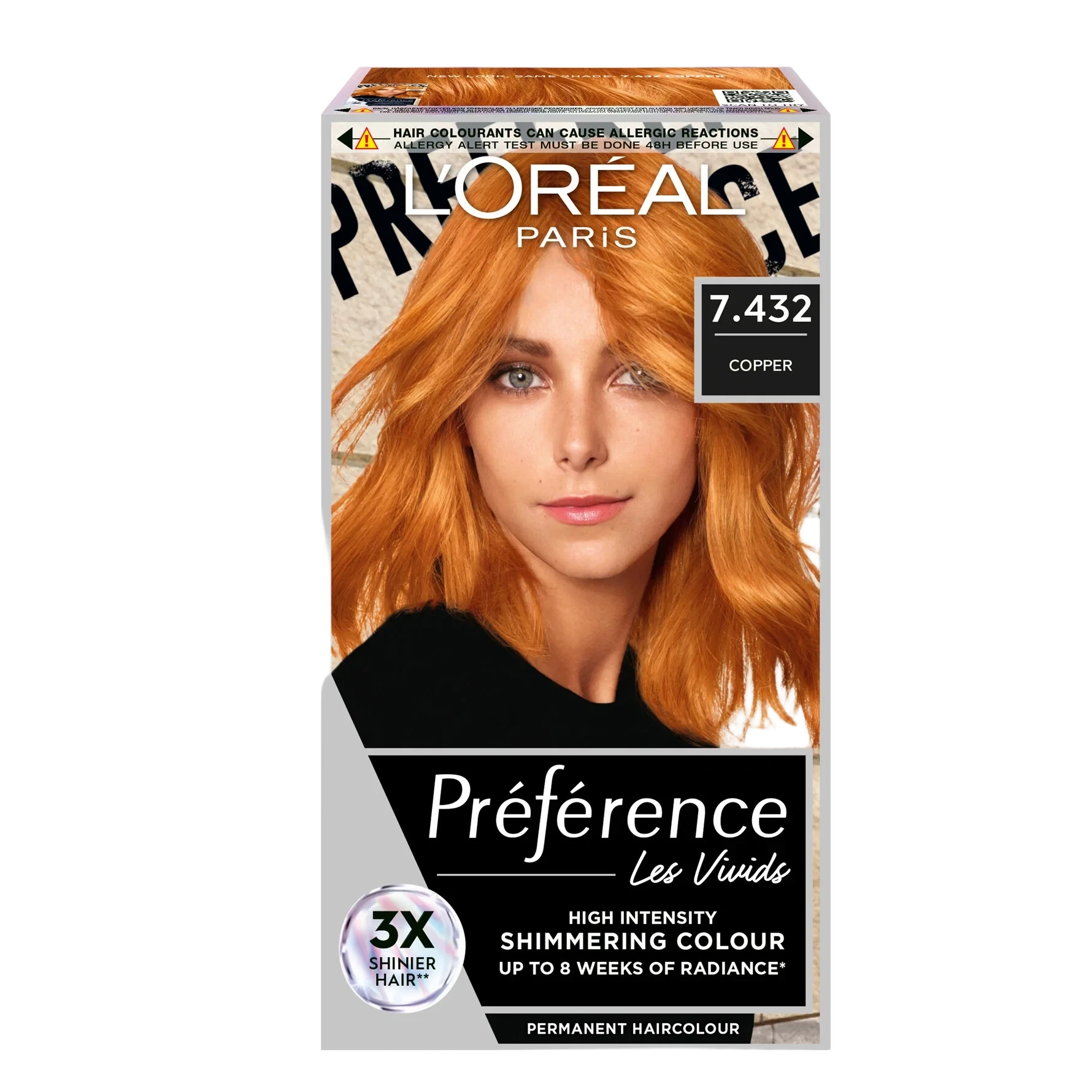 L'Oréal Paris Préférence Vivids 7.432 Copper