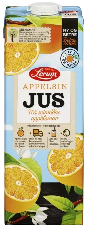 Appelsinjuice 1.5l Lerum