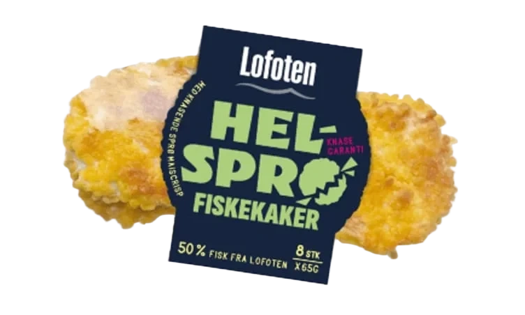 Fiskekaker Helsprø 500g Lofoten