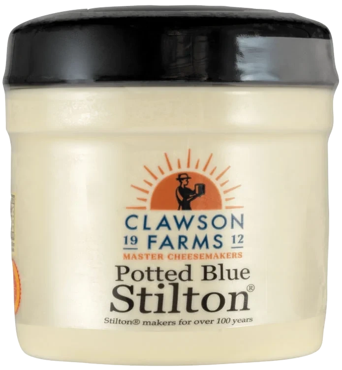 Stilton Krukke 100g Clawson