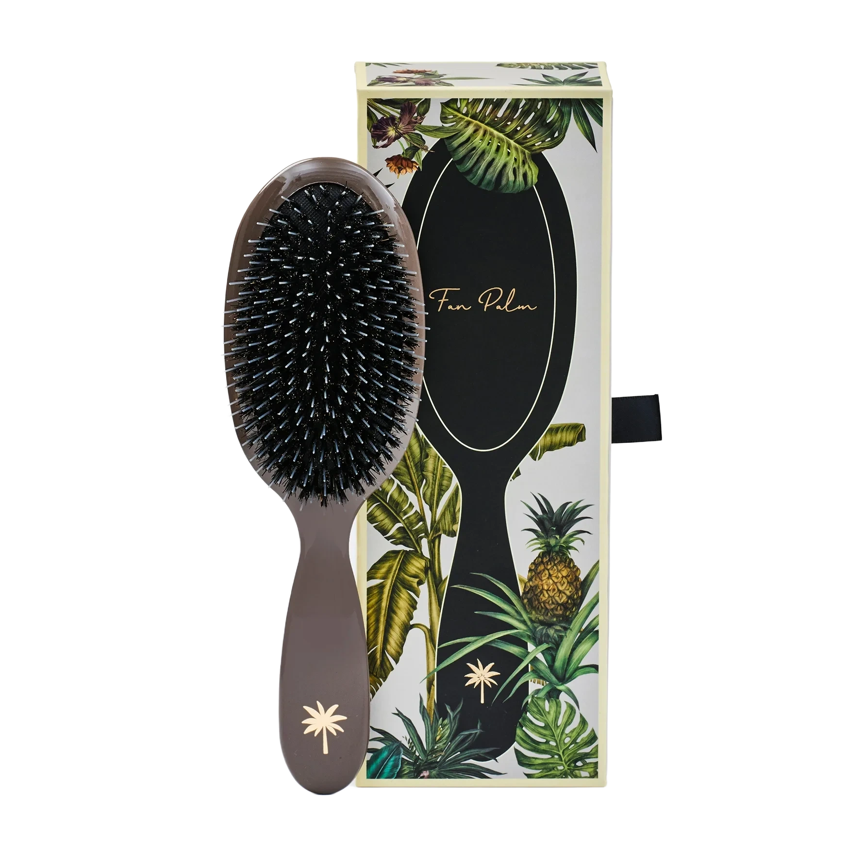 Fan Palm Boar- & Nylon Brush Mink Medium