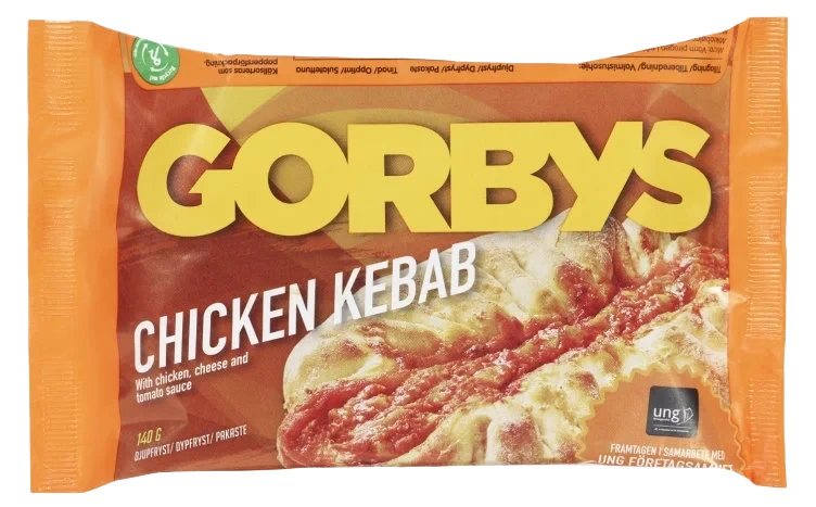 Gorbys Pirog Kylling Kebab 140g