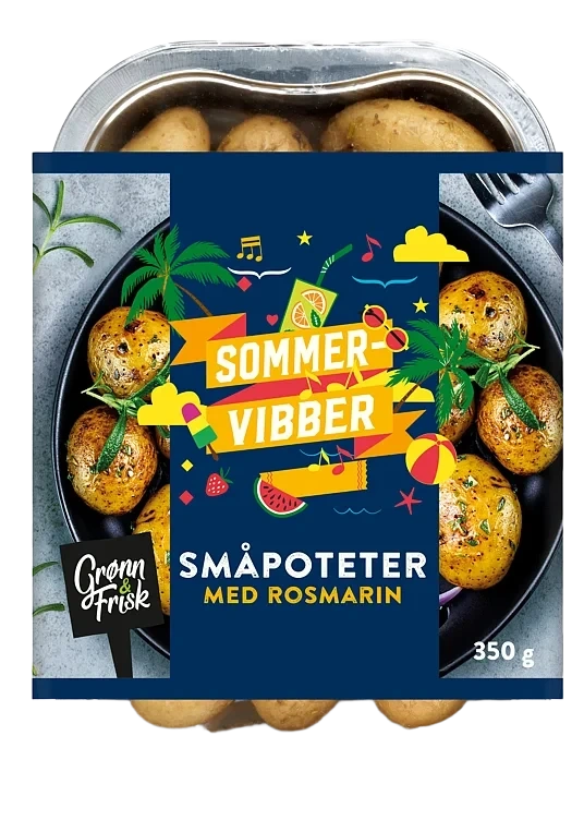 Småpoteter m/Rosmarin 350g Sommervibber
