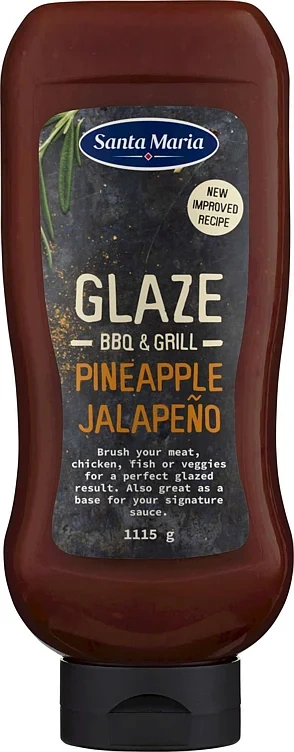 Bbq glaze pineapple jalapeño   1115g