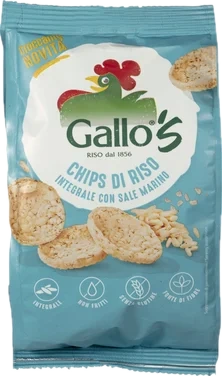 Rischips m/salt 40g Riso Gallo