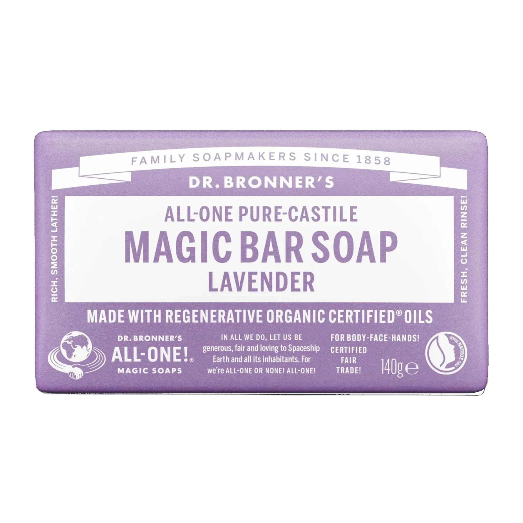 Dr. Bronner's Bar Soap Lavender